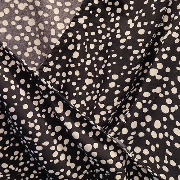 Scoop Black and White Polka Dot 👗 dress - Picture 2 of 6